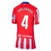 Atletico Madrid Conor Gallagher #4 Dámské Domácí Dres 2024-25 Krátkým Rukávem